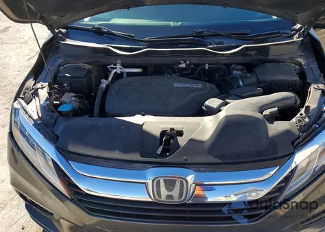 2019 Honda Odyssey Exl z USA, uszkodzony, nr VIN 5FNRL6H72KB014215